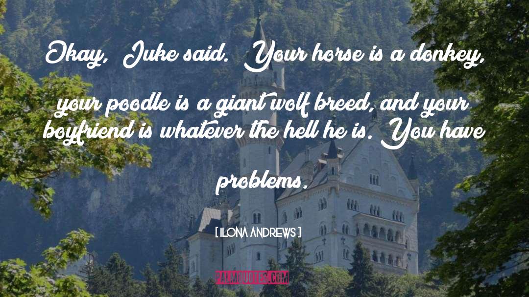 Scarlet And Wolf quotes by Ilona Andrews