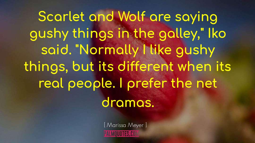 Scarlet And Wolf quotes by Marissa Meyer