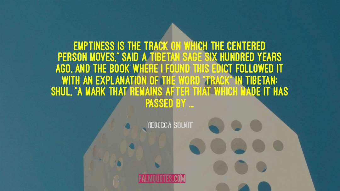 Scarred quotes by Rebecca Solnit