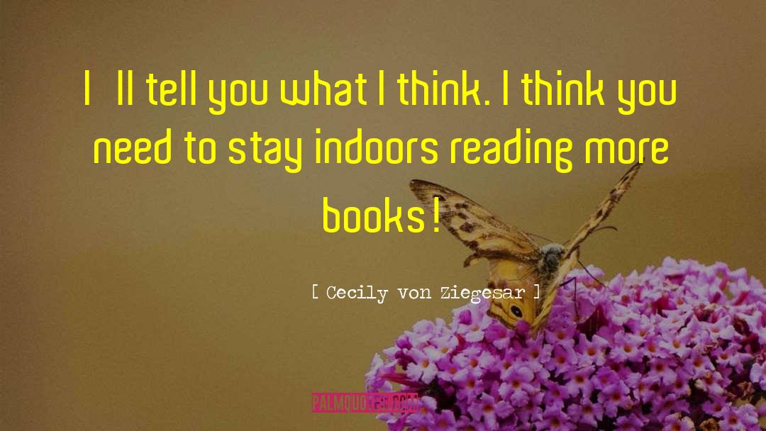Scary Books quotes by Cecily Von Ziegesar
