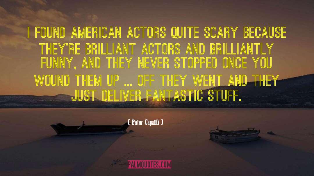 Scary Stuff quotes by Peter Capaldi