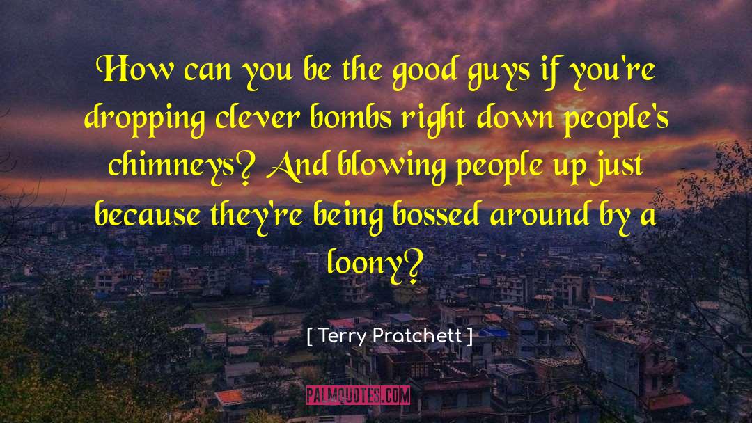 Scary Terry Moss quotes by Terry Pratchett