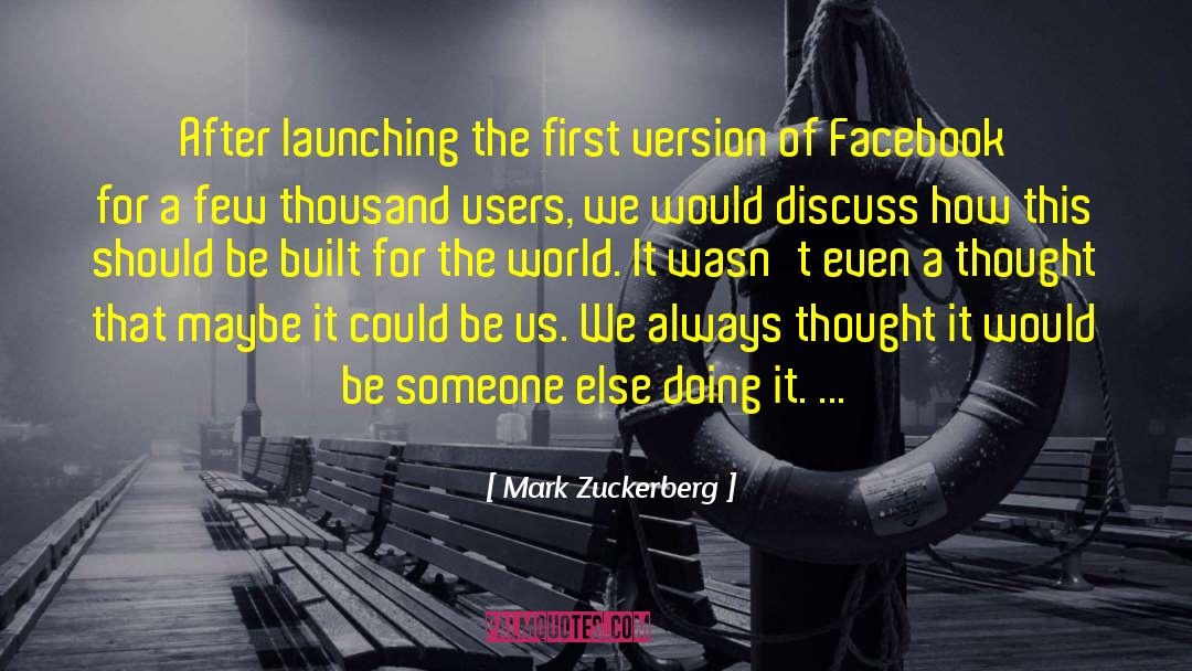 Scary Version quotes by Mark Zuckerberg