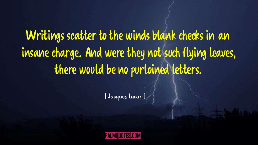 Scatter quotes by Jacques Lacan