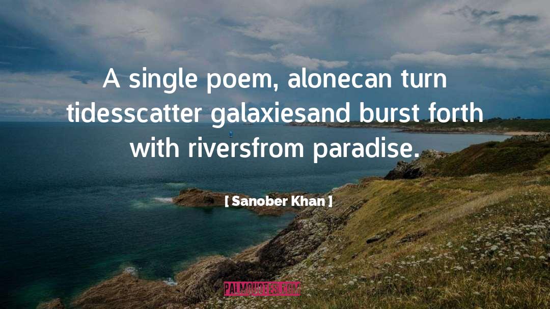 Scatter quotes by Sanober Khan