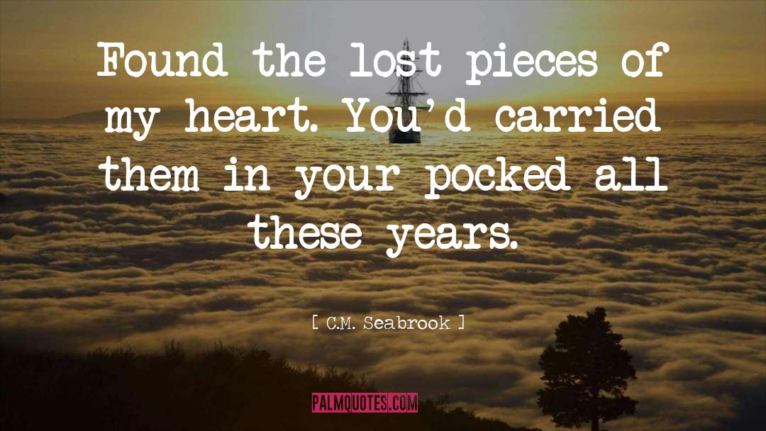 Scattered Heart quotes by C.M. Seabrook