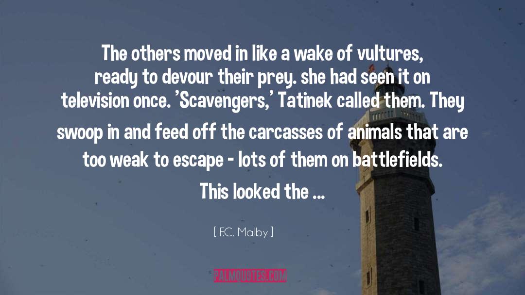 Scavengers quotes by F.C. Malby