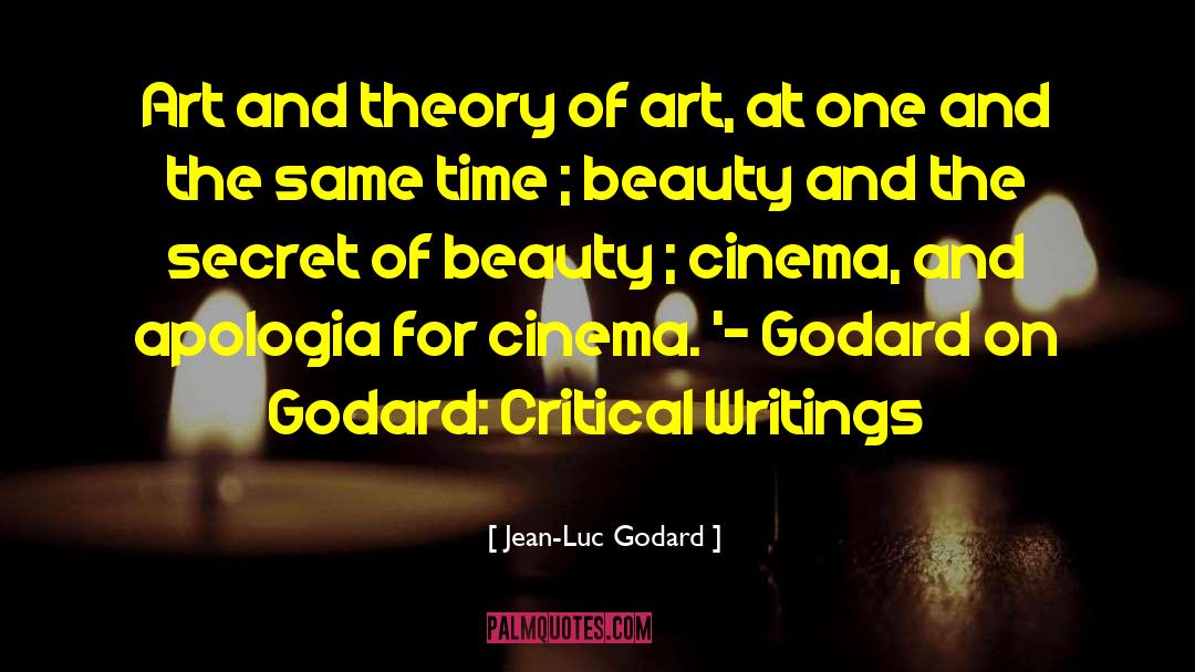 Scavullo On Beauty quotes by Jean-Luc Godard