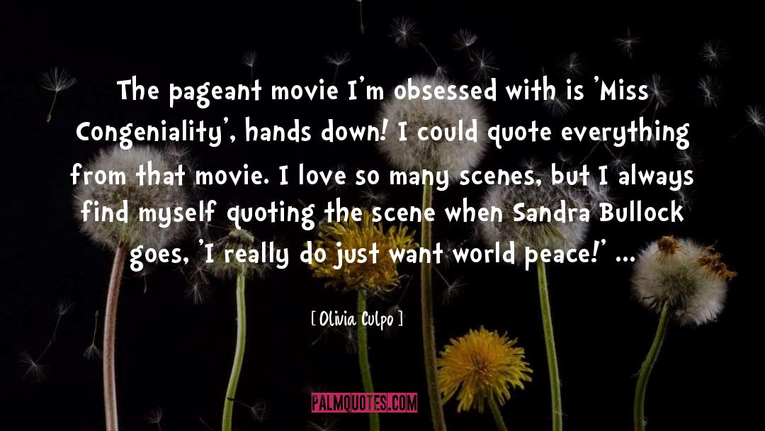 Scene quotes by Olivia Culpo