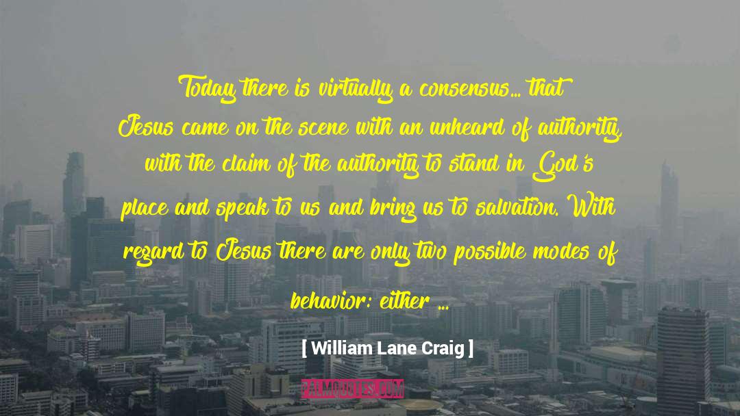 Scene Setting quotes by William Lane Craig