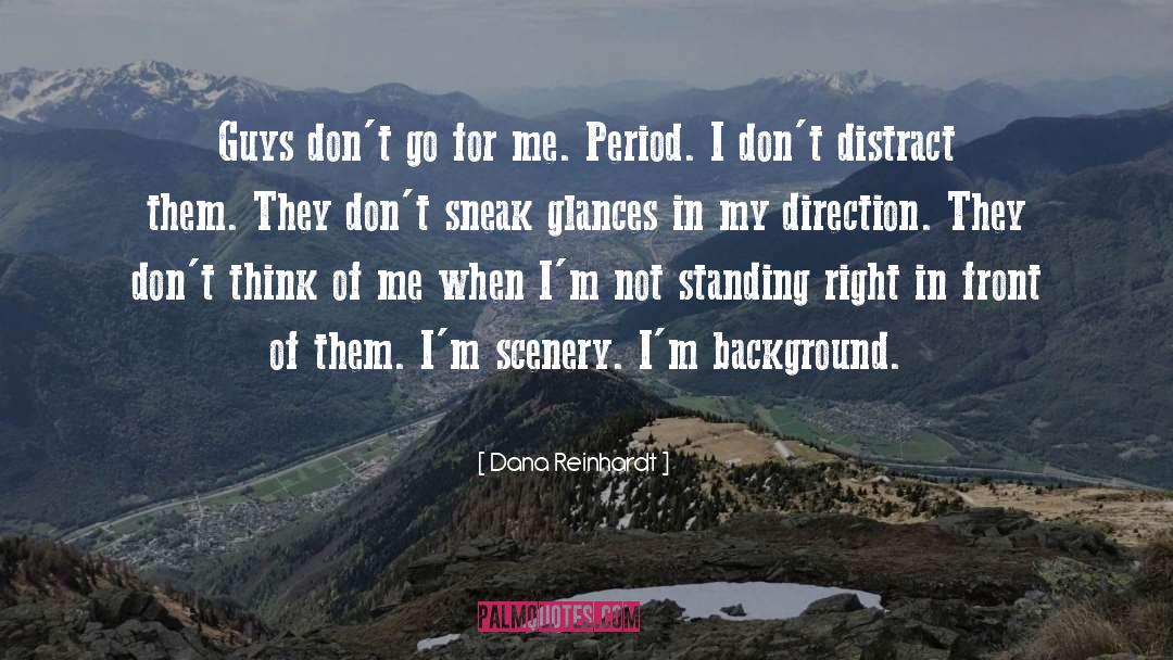Scenery quotes by Dana Reinhardt