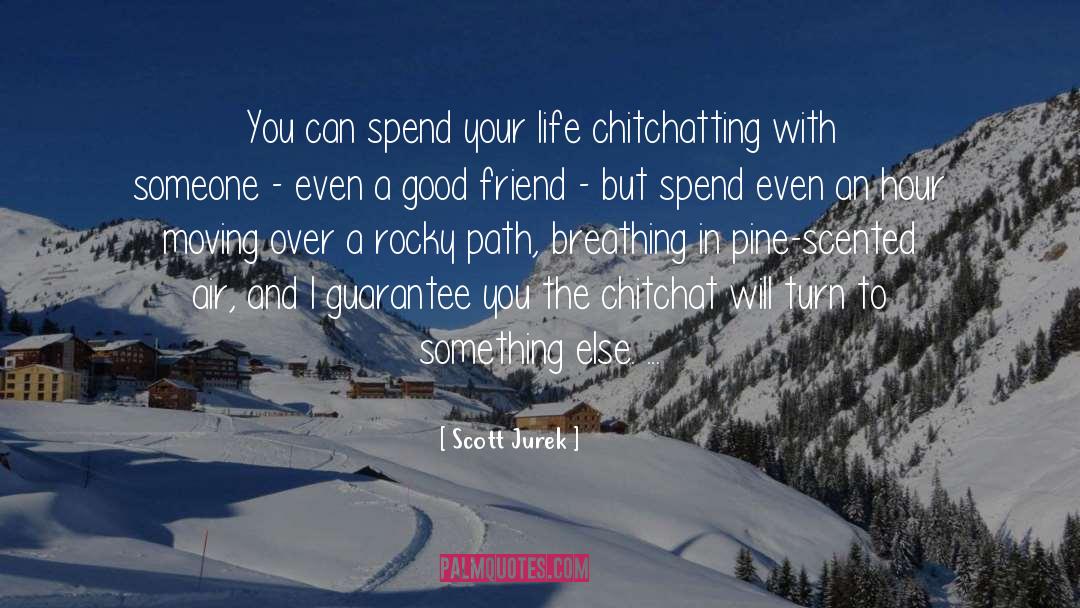 Scented Candles quotes by Scott Jurek