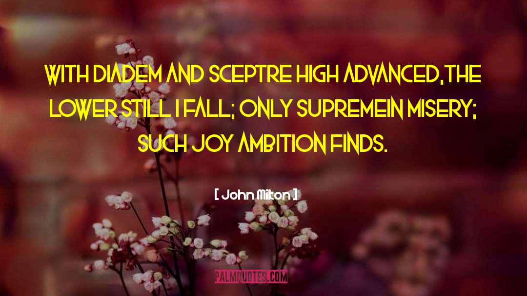 Sceptre quotes by John Milton