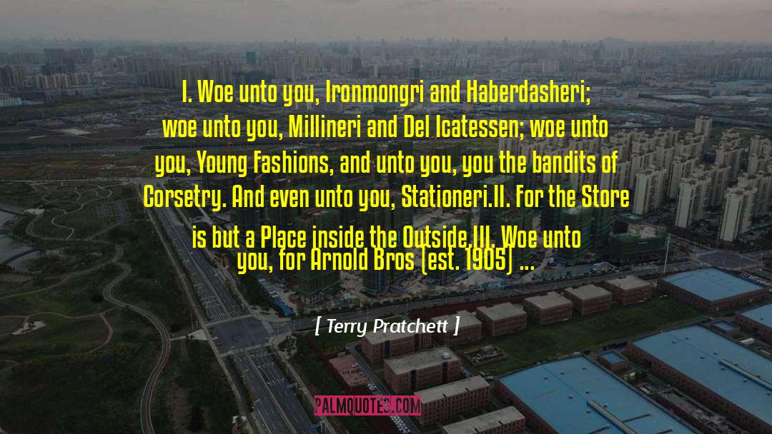 Schamel Bros quotes by Terry Pratchett