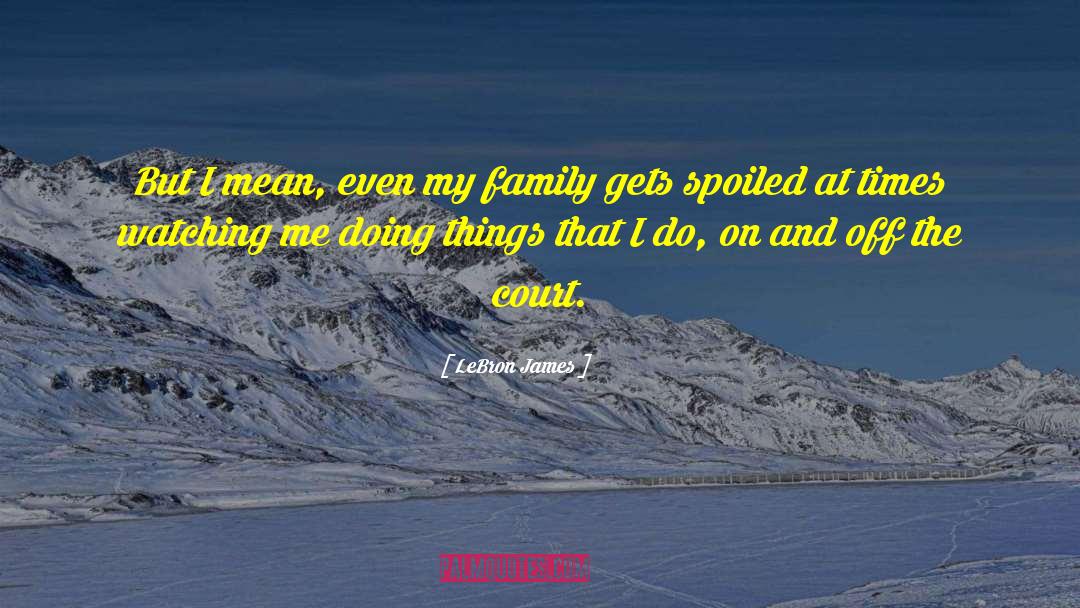 Schasteen Family James quotes by LeBron James