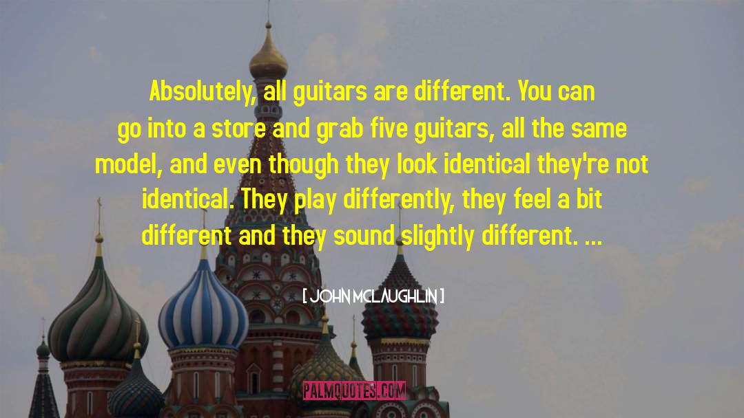 Schecter Guitars quotes by John McLaughlin