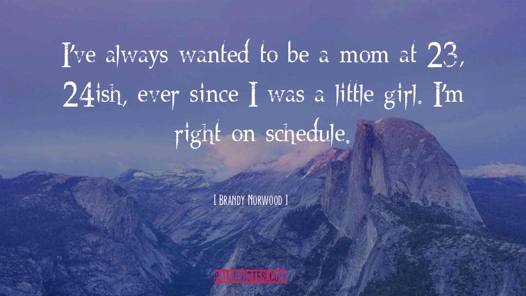 Schedule quotes by Brandy Norwood