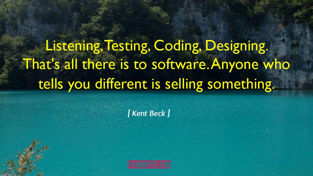 Scheduler Software quotes by Kent Beck
