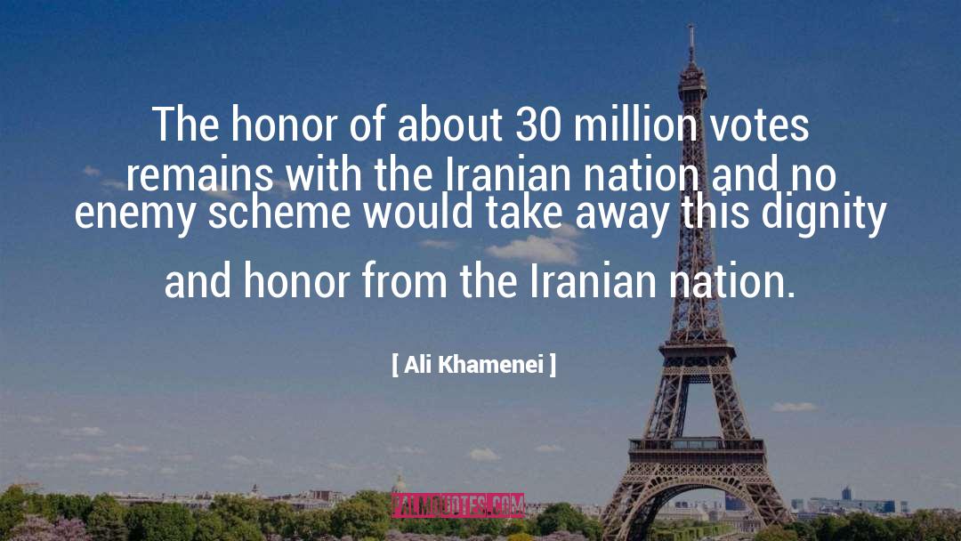 Schemes quotes by Ali Khamenei