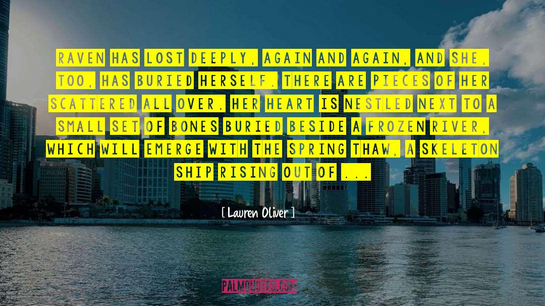 Schiada River quotes by Lauren Oliver