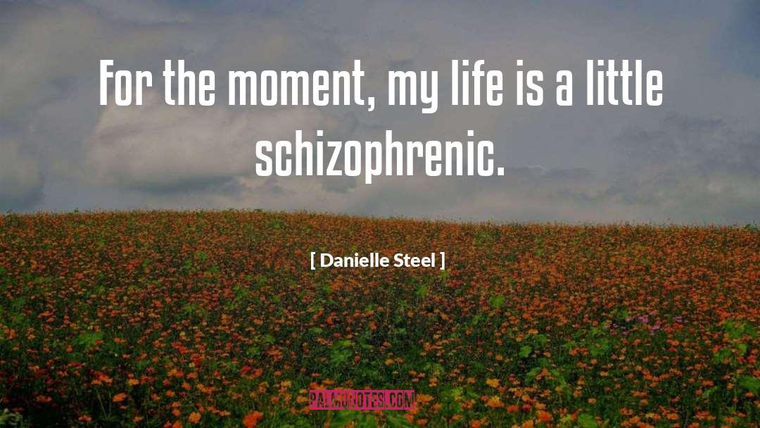 Schizophrenic quotes by Danielle Steel