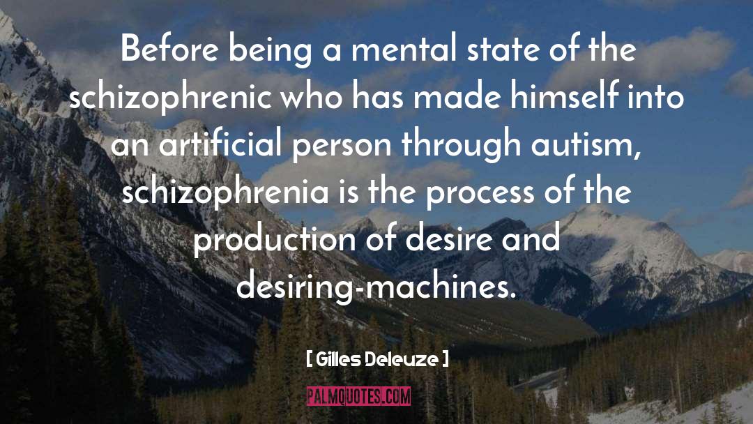 Schizophrenic quotes by Gilles Deleuze