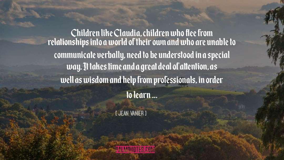 Schlamme Children quotes by Jean Vanier