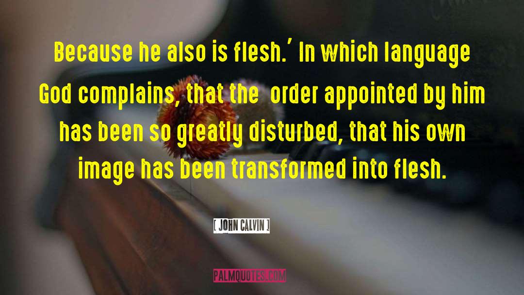 Schlanger Calvin quotes by John Calvin