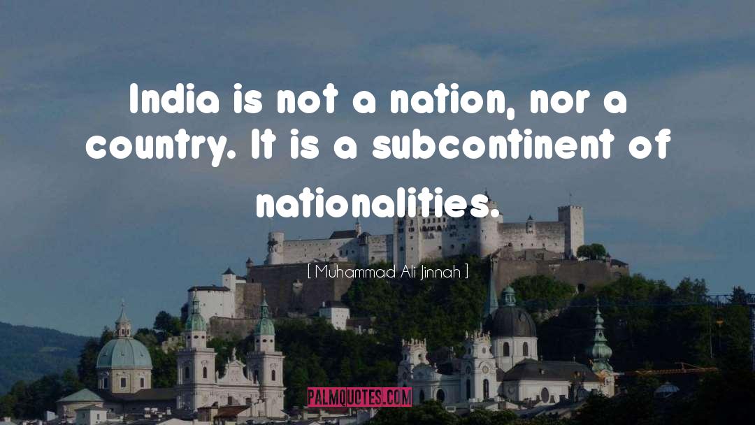 Schlansky Nationality quotes by Muhammad Ali Jinnah