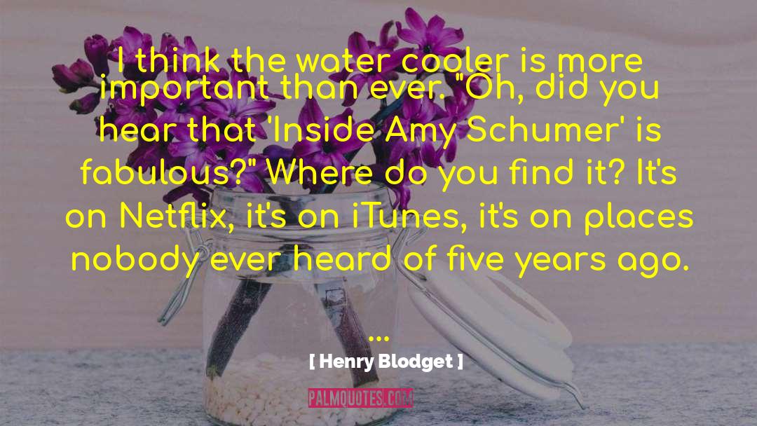 Schlissel Netflix quotes by Henry Blodget