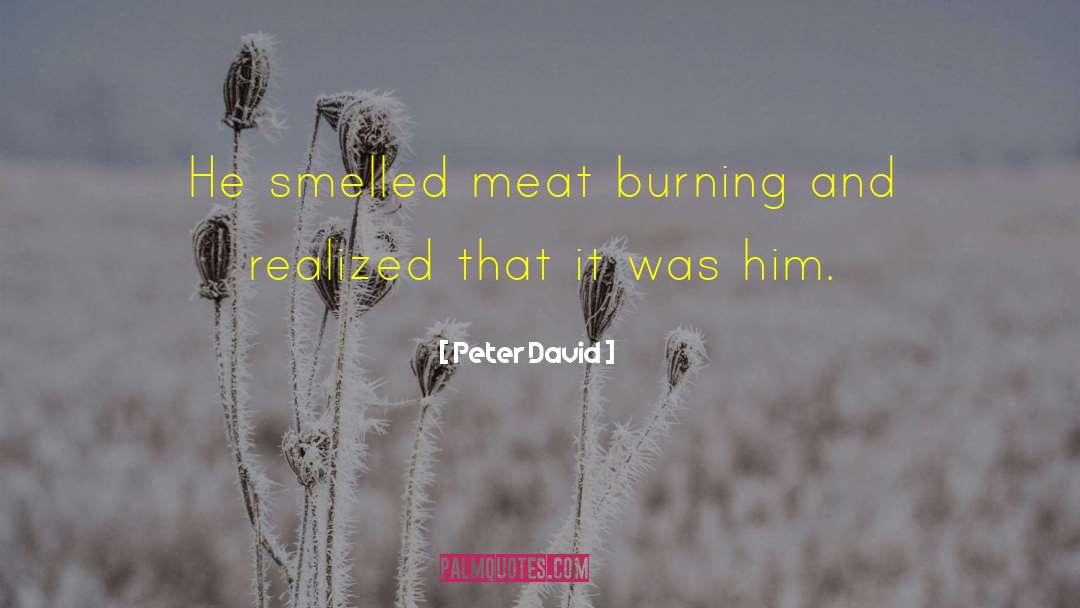 Schmeissner Meat quotes by Peter David