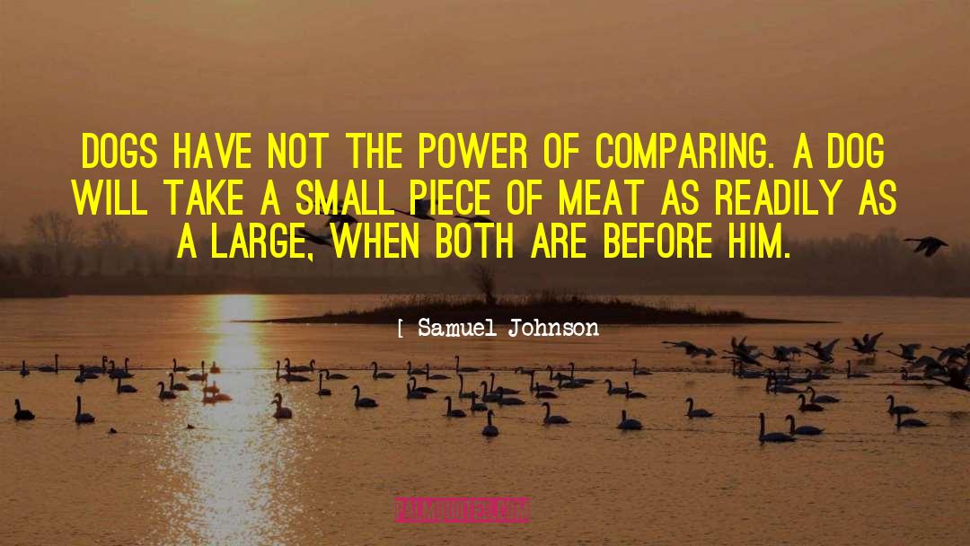 Schmeissner Meat quotes by Samuel Johnson