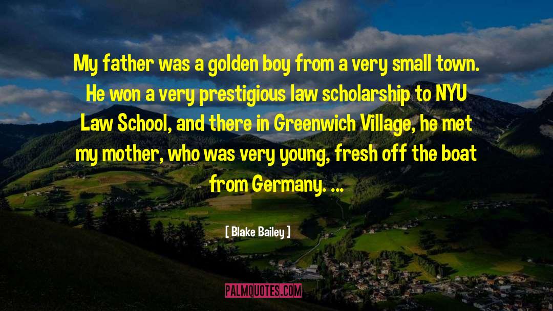 Schneidenbach Germany quotes by Blake Bailey