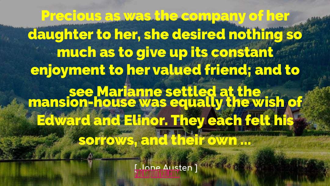 Schoeffling Mansion quotes by Jane Austen