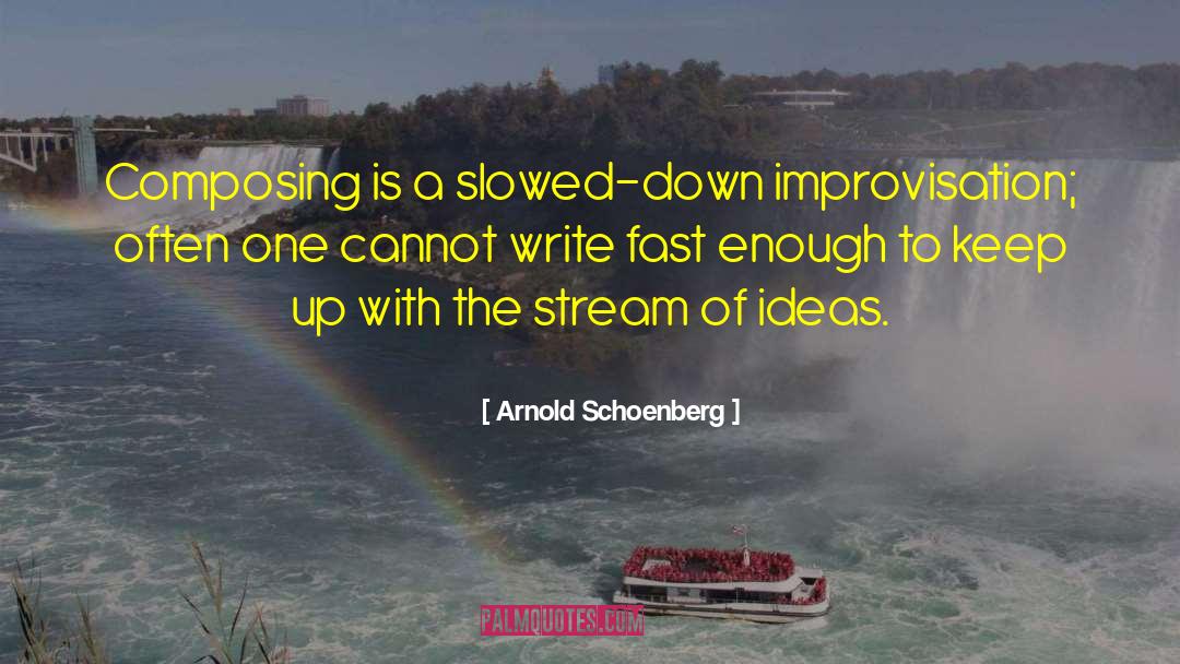 Schoenberg quotes by Arnold Schoenberg