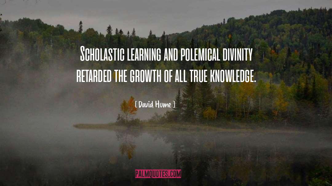 Scholastic quotes by David Hume