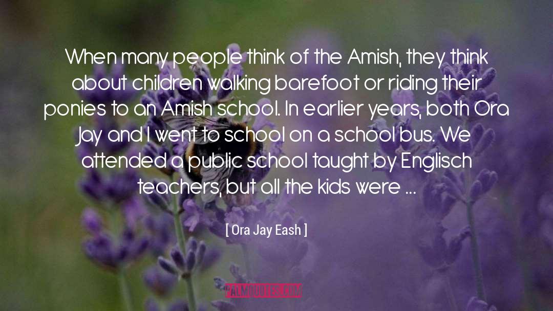 School Bus Safety quotes by Ora Jay Eash