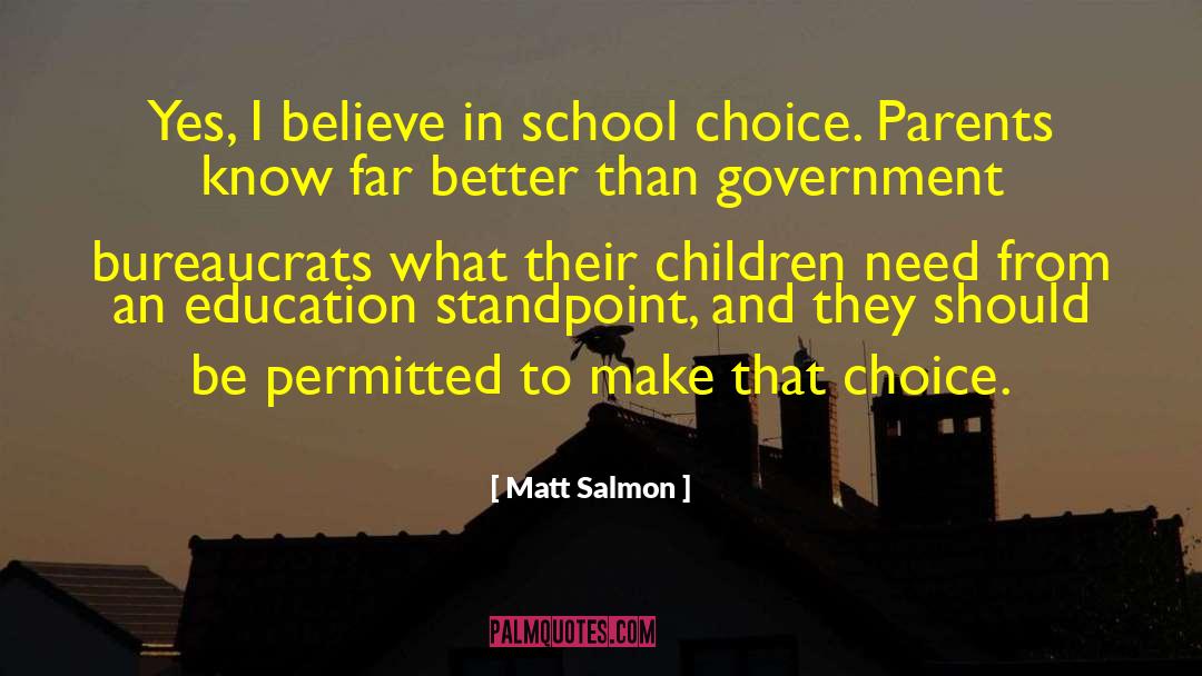 School Choice quotes by Matt Salmon