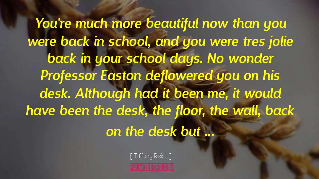 School Days quotes by Tiffany Reisz