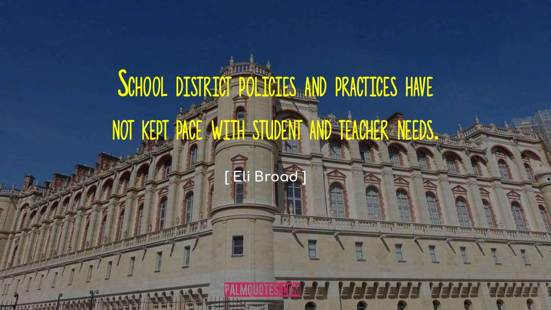 School Districts quotes by Eli Broad