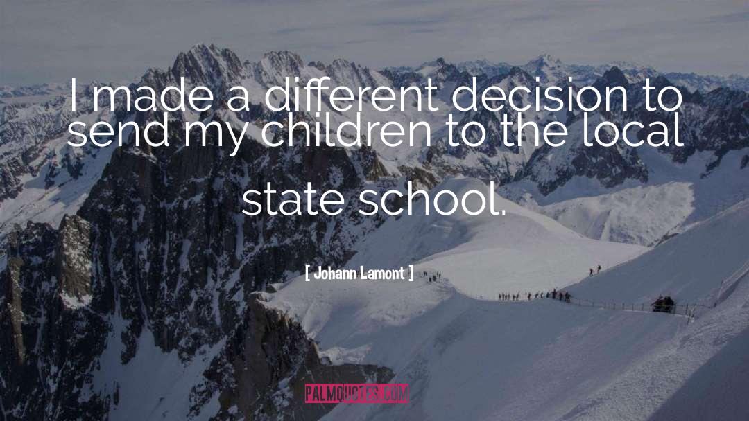 School Districts quotes by Johann Lamont