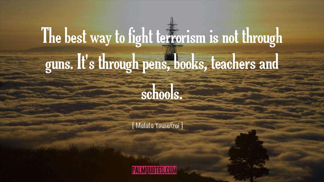 School Fight Song quotes by Malala Yousafzai