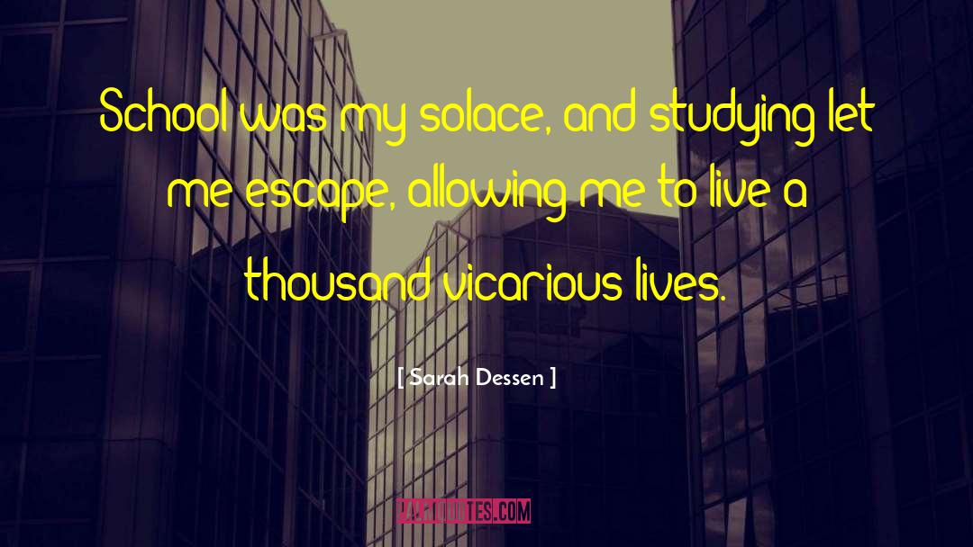 School Hallways quotes by Sarah Dessen