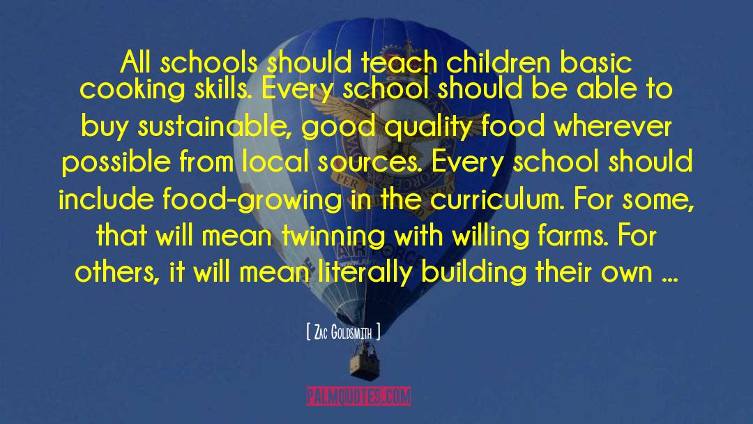 School Hours quotes by Zac Goldsmith