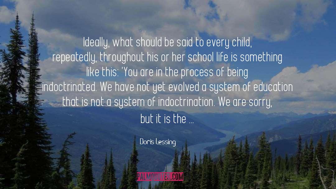 School Life quotes by Doris Lessing