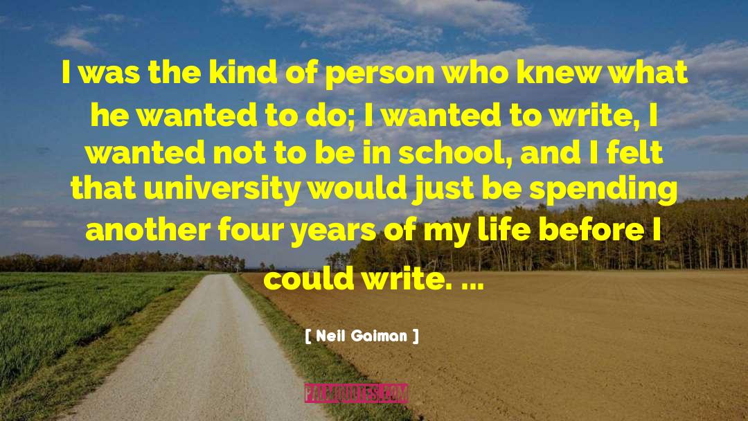 School Notes quotes by Neil Gaiman