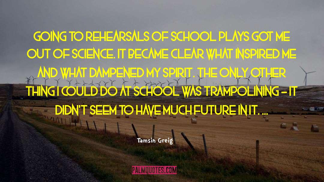 School Plays quotes by Tamsin Greig