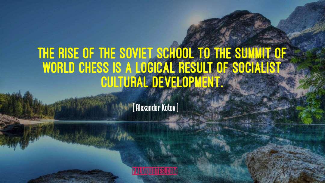 School Preschool quotes by Alexander Kotov