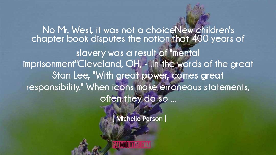 School Principal quotes by Michelle Person