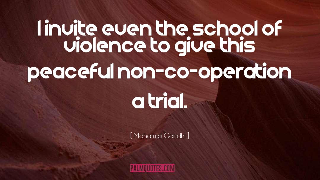 School quotes by Mahatma Gandhi